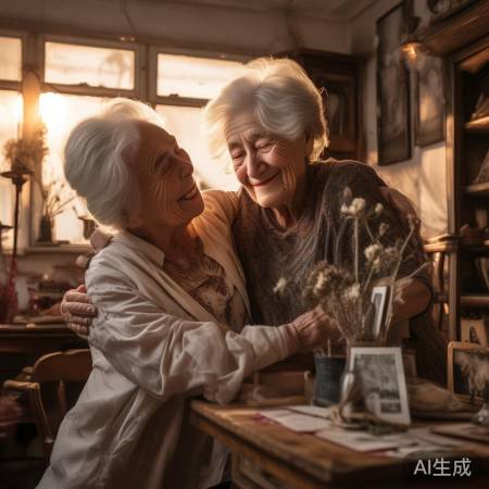 中老年人重拾爱情故事