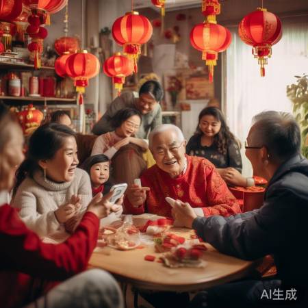 春节亲情温暖问候