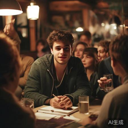 王楚然聚会上灵感爆发