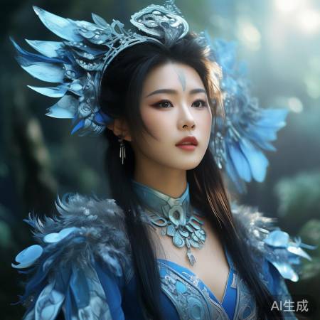 关晓彤挑战青鸟神女，青春女神新