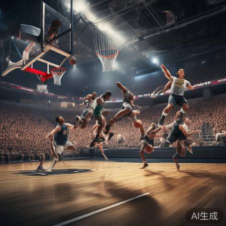 扣篮大赛精彩不断