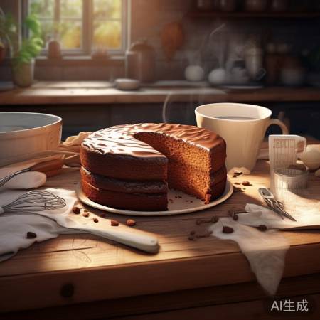 巧克力蛋糕，简单美味