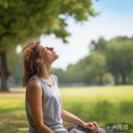 深呼吸放松身心