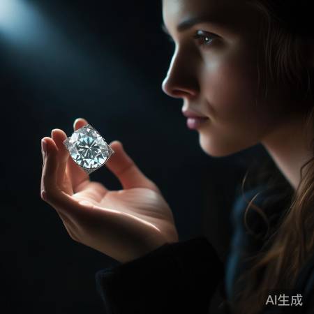 “钻石承载深情，李梅坚定卖宝”