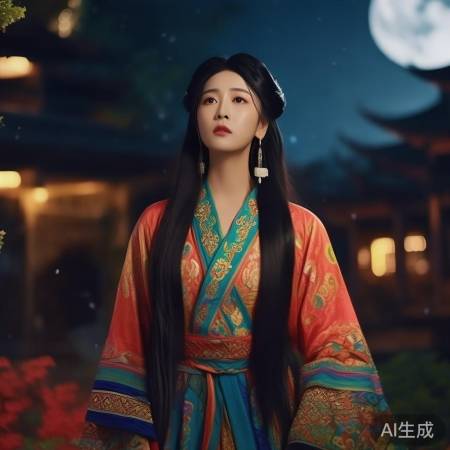 迪丽热巴惊艳亮相秦时明月