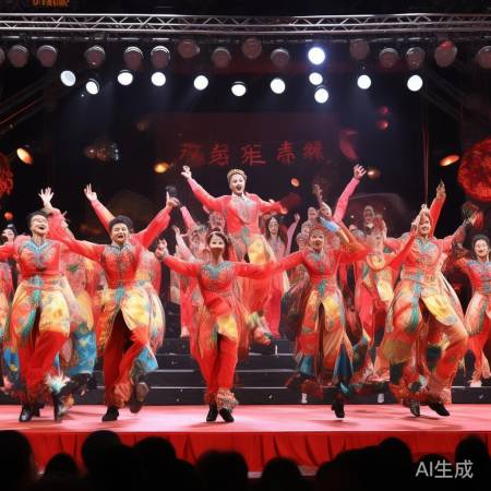 春晚歌舞节目精彩纷呈