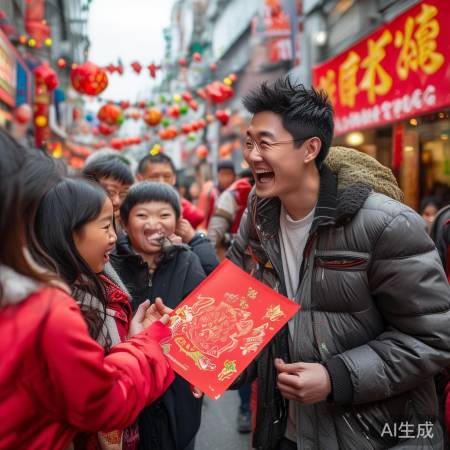 杨迪除夕发红包，红包故事多