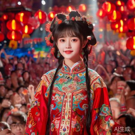 春晚收视率飙升，小仙女魅力十足