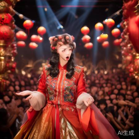 春晚田曦薇表现引热议