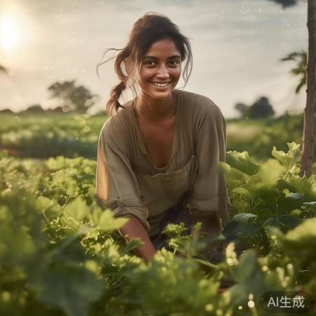 李子柒田园生活坚韧乐观