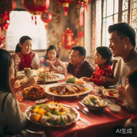 团圆饭，温馨满屋