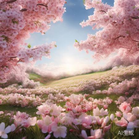 春花烂漫，春意盎然