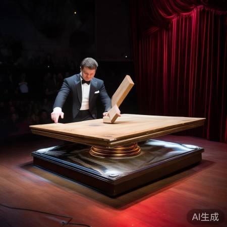 磁力悬浮，技巧魔术