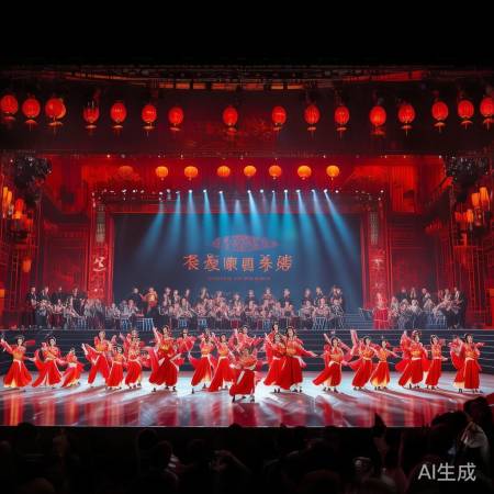 春晚歌舞精彩纷呈