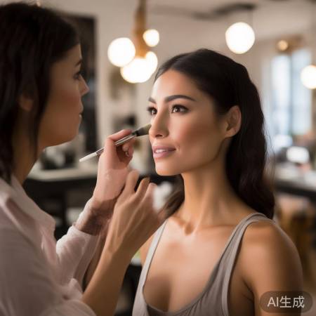 明星化妆个性化