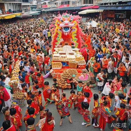 民俗活动美食节