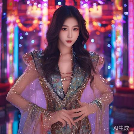 热巴造型惊艳网友