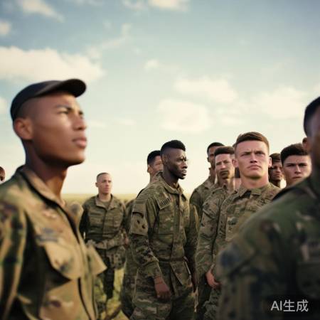 军营锻炼自律团结