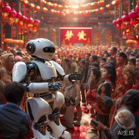 春晚机器人现，科技改变生活