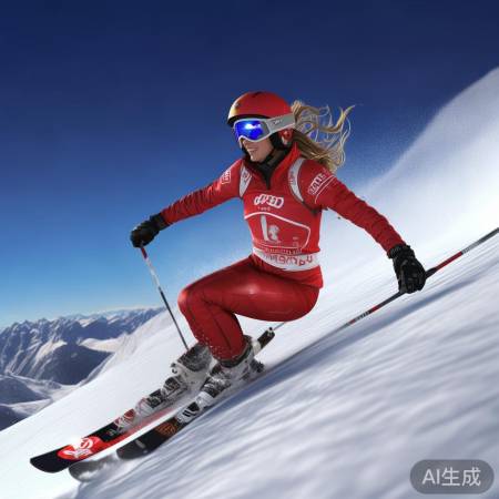 谷爱凌惊艳开场，自信滑雪健将