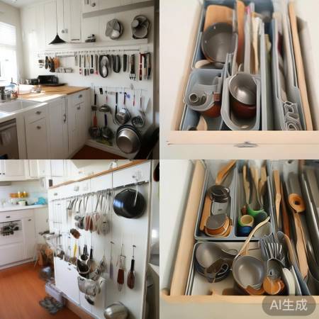 墙面挂钩，抽屉分隔，收纳秘诀