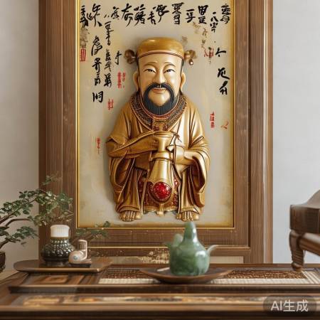 财神壁纸慎用位置