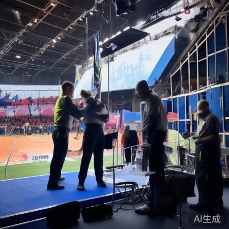 幕后辛勤工作人员