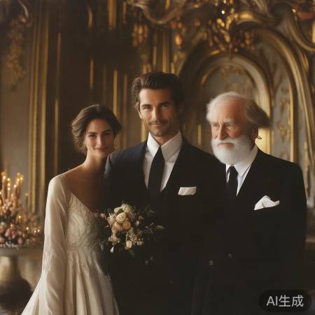 富豪家族婚礼热闹