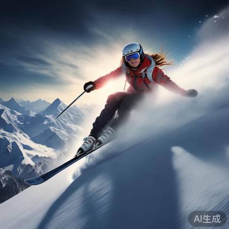 滑雪人生，勇敢前行