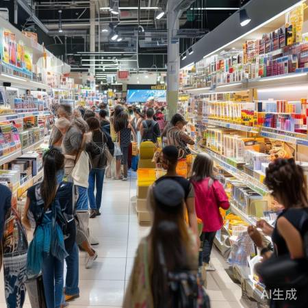 红果分销商品多样，吸引各年龄层