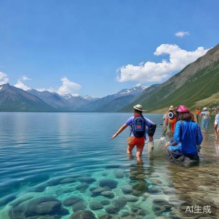 贝加尔湖美景，安全勿忘