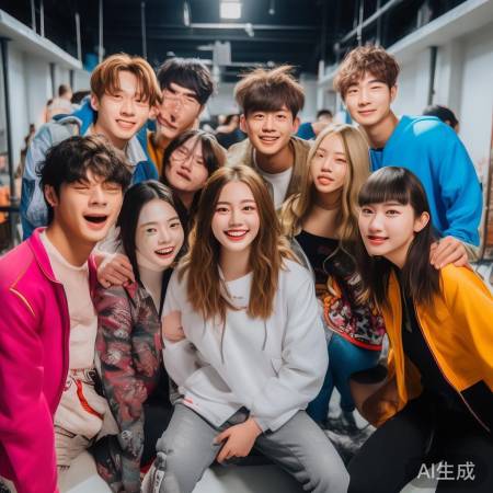 网友热议白鹿与跑男团合影