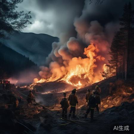 石家庄山火上周五突发