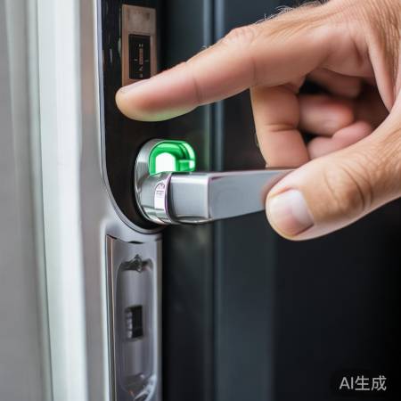 指纹锁设慎选指，勤清洁保稳定