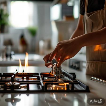 “鸳鸯火燃气灶使用注意安全”