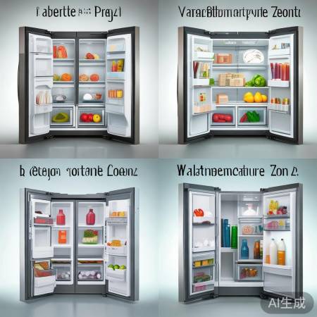 四门冰箱，功能各不相同