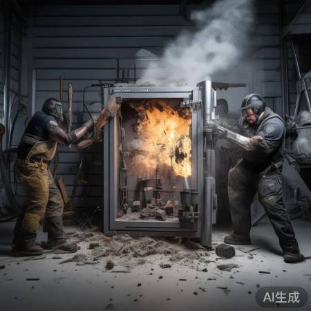 保险柜破坏测试