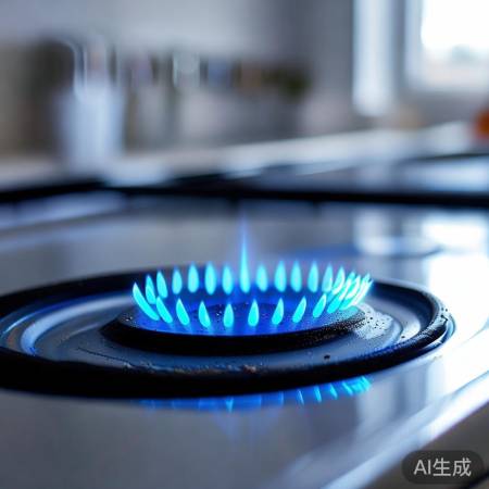 燃气灶清洁如新