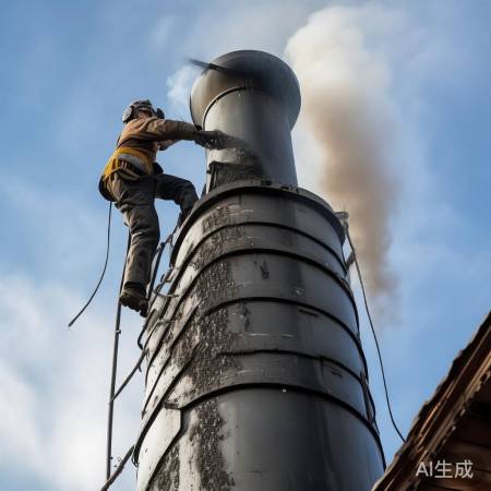 定期清烟道，保排烟效果