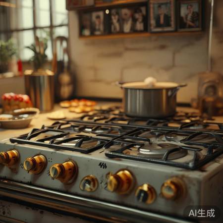 燃气灶：家中小帮手