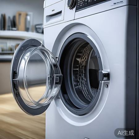 “关键第一步：开洗衣门”