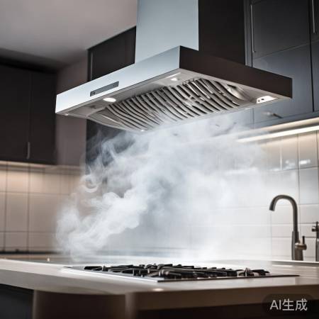 “大风量油烟机，厨房清新神器”