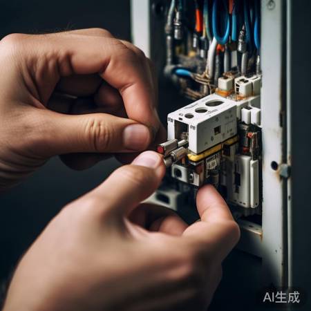 换保险丝，轻柔操作