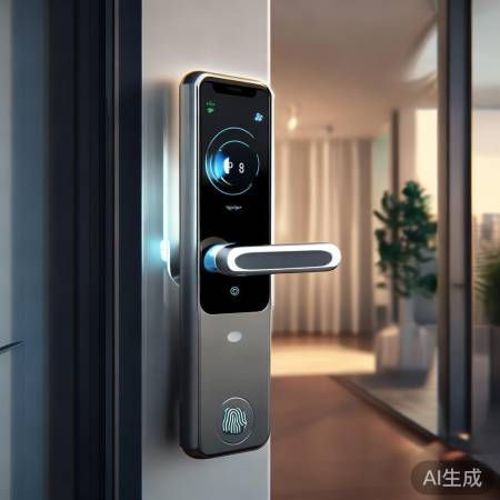 智能锁，手机APP控制，指纹解