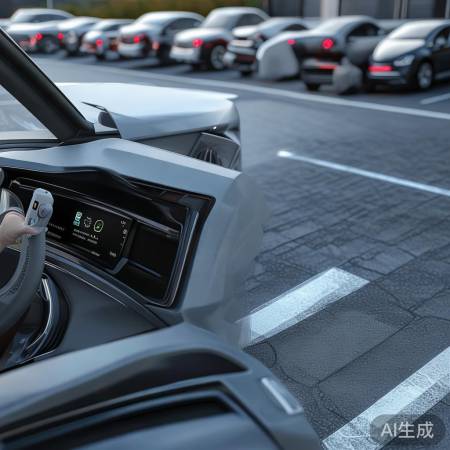 “智能车位，一键解锁”