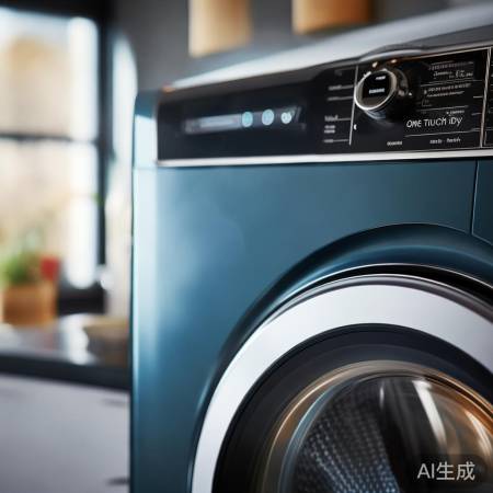 洗衣机一键脱烘，便捷省事