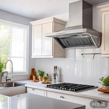 “定期清洁油烟机，厨房更清新”