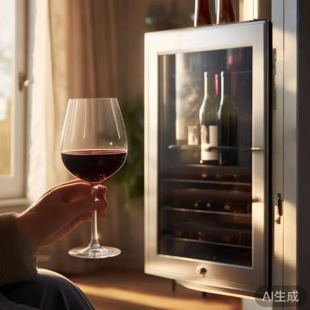 周末闲适品红酒