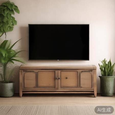 美式乡村温馨电视墙