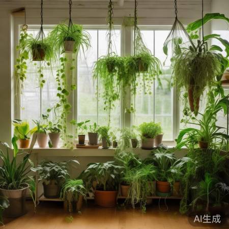 室内绿植，净化空气添生机
